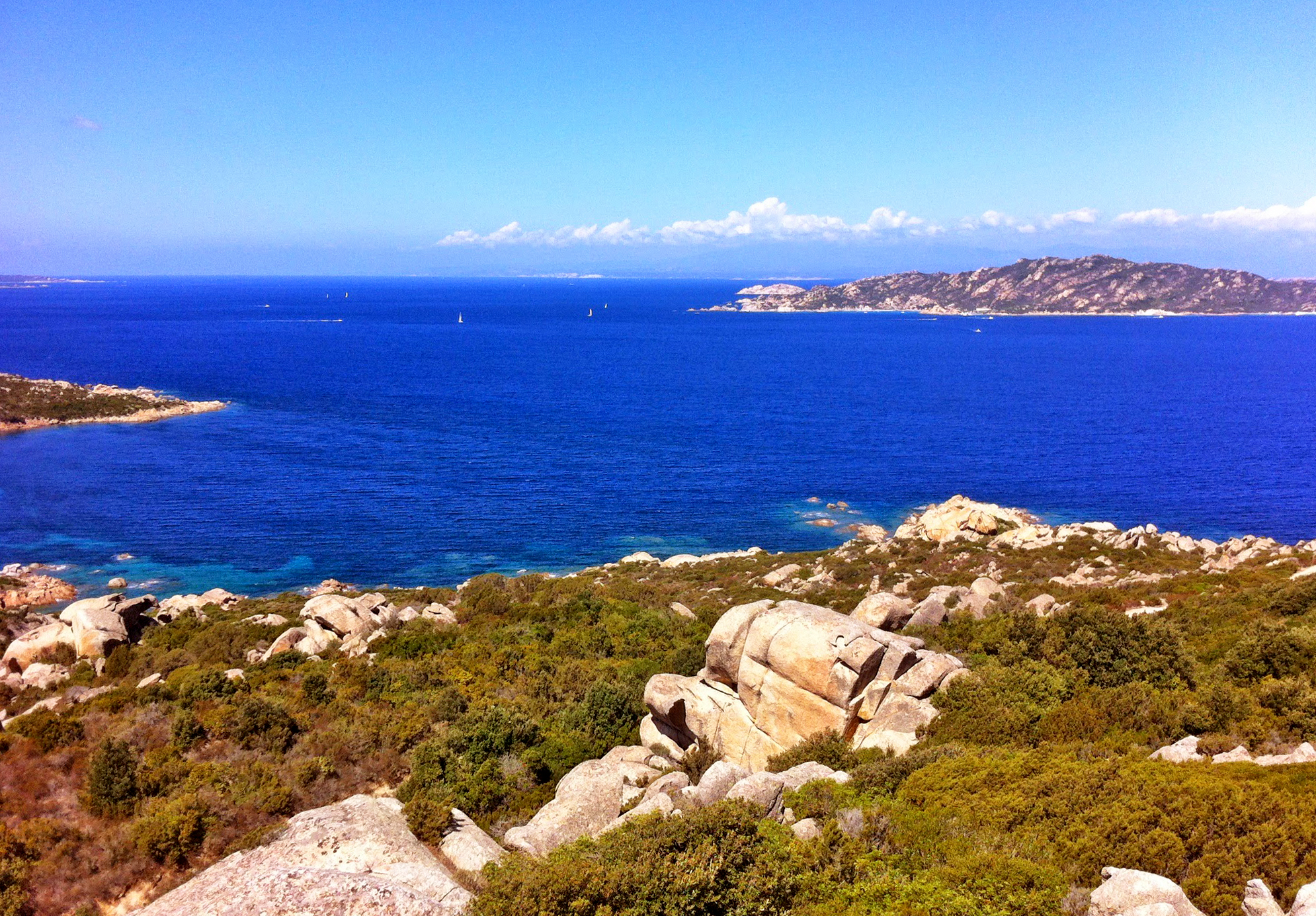 Sardinian coast in Spring