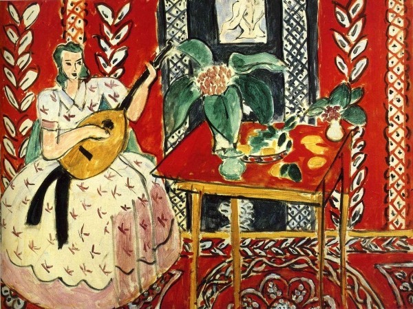 Painting by Henri Matisse exhibition in Rome near our Umbria luxury apartments Essential Italy