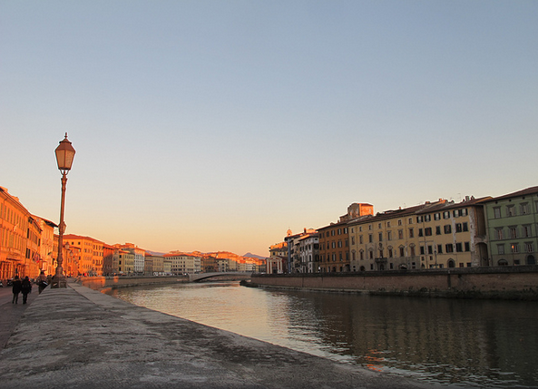 River Arno in Pisa near our villas in Tuscany Essential Italy