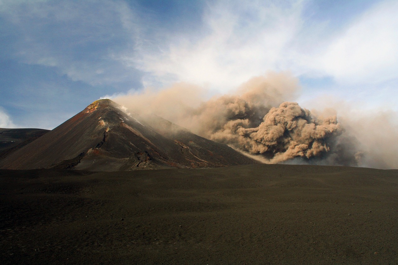 volcano Etna in Italy