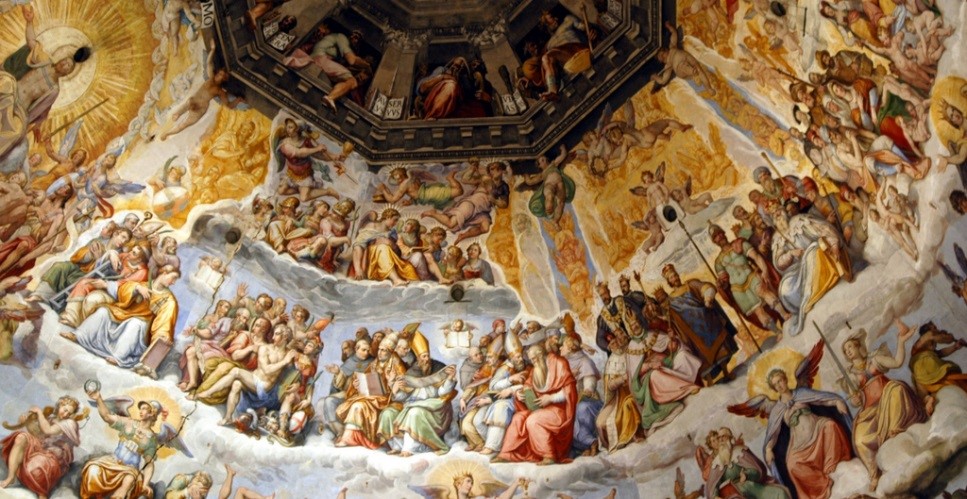 Last Judgement, in Cattedrale di Santa Maria del Fiore, Tuscany, Italy