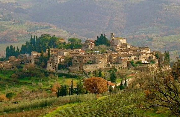 Montefioralle - a Tuscany town to visit on your Italian villa holidays with Essential Italy