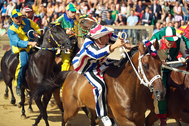 Palio di Siena – one of the events happening in 2016 near our hotels in Tuscany