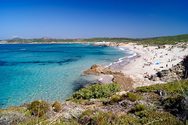 Golden sandy beaches to visit near our Sardinia luxury villas