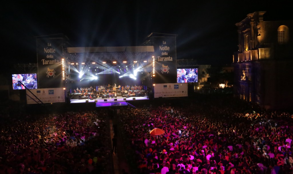 La Notte della Taranta music festival in Puglia near our boutique hotels in Italy