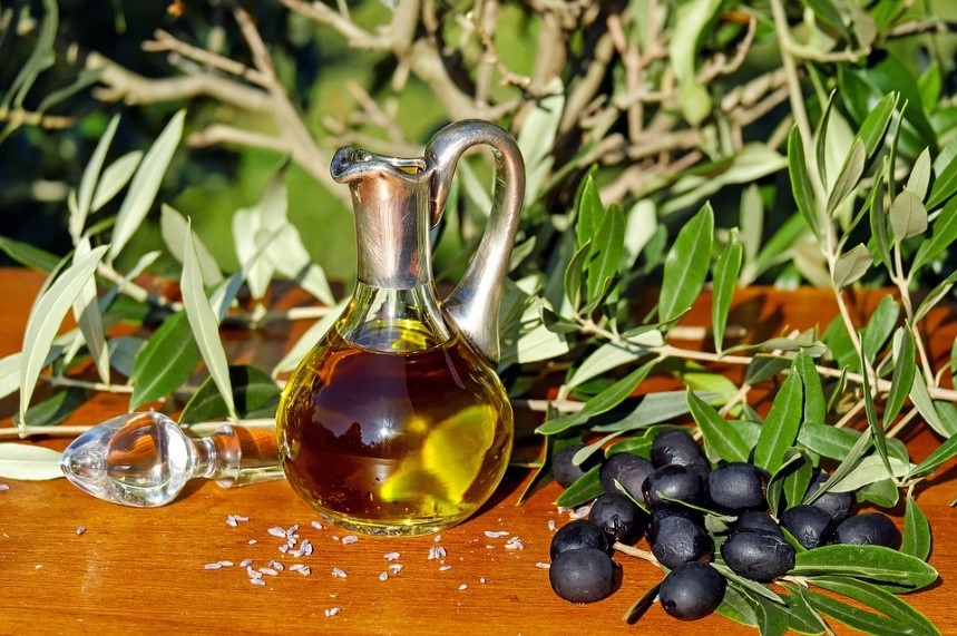 Italian oils and herbs near our luxury villas in Umbria 