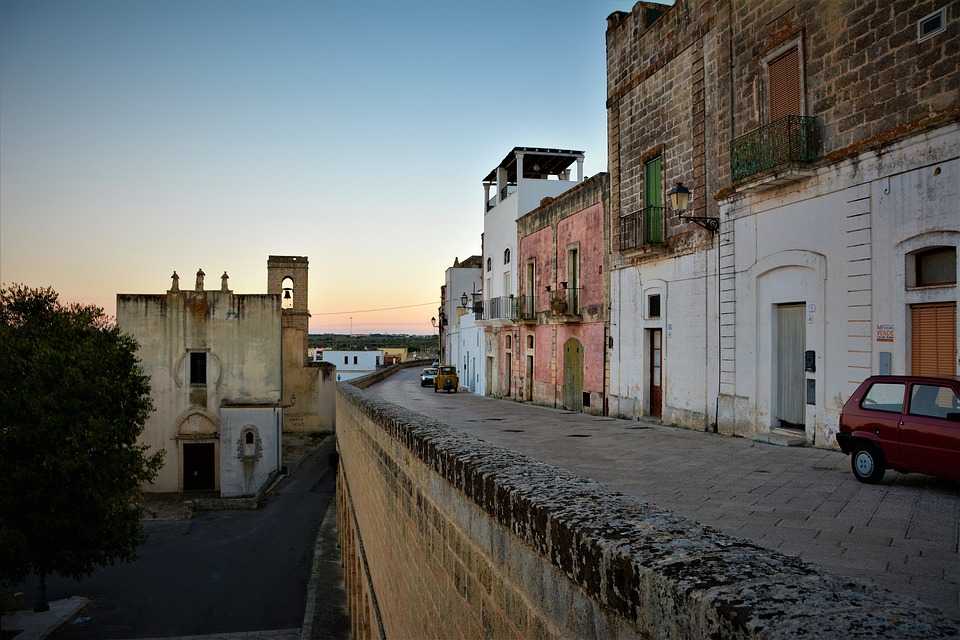 Sunset in Specchia, Puglia