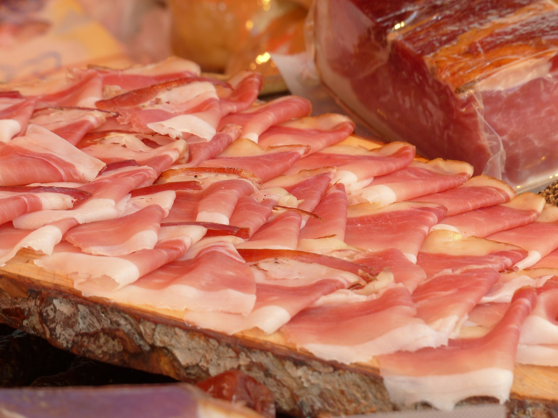 Cured hams made near our luxury hotels, Umbria