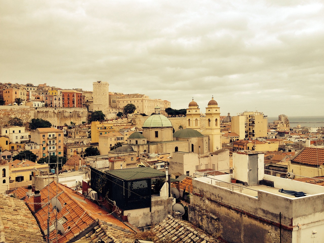 The capital city of Sardinia, Cagliari