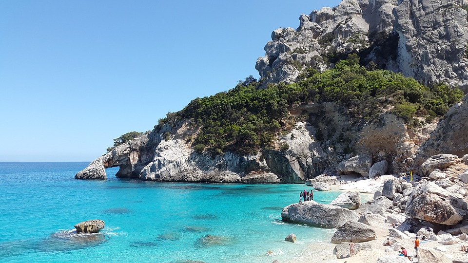 Cala Goloritze Beach in Sardinia