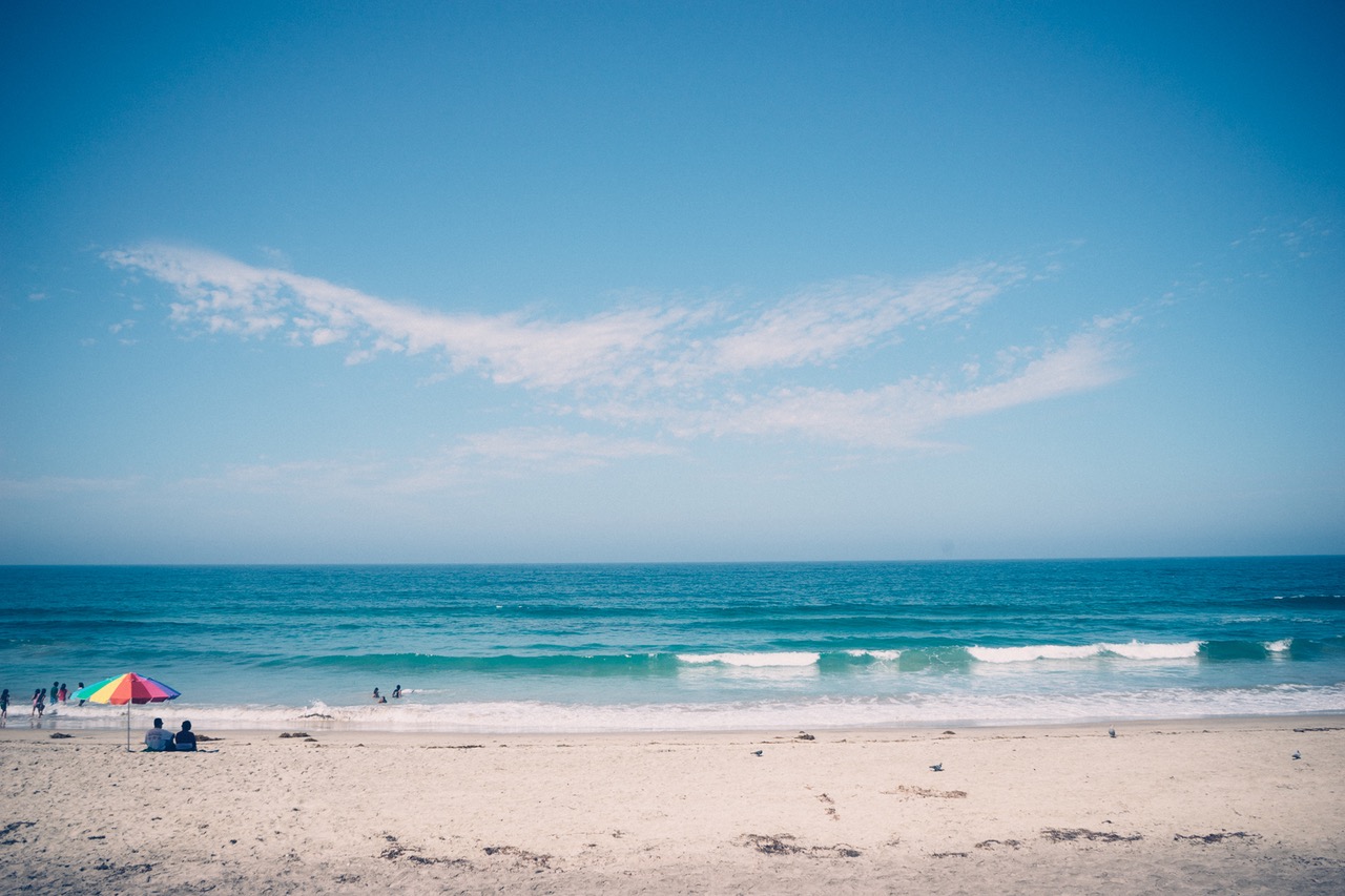 Italian beach near our luxury villas in Sardinia. 