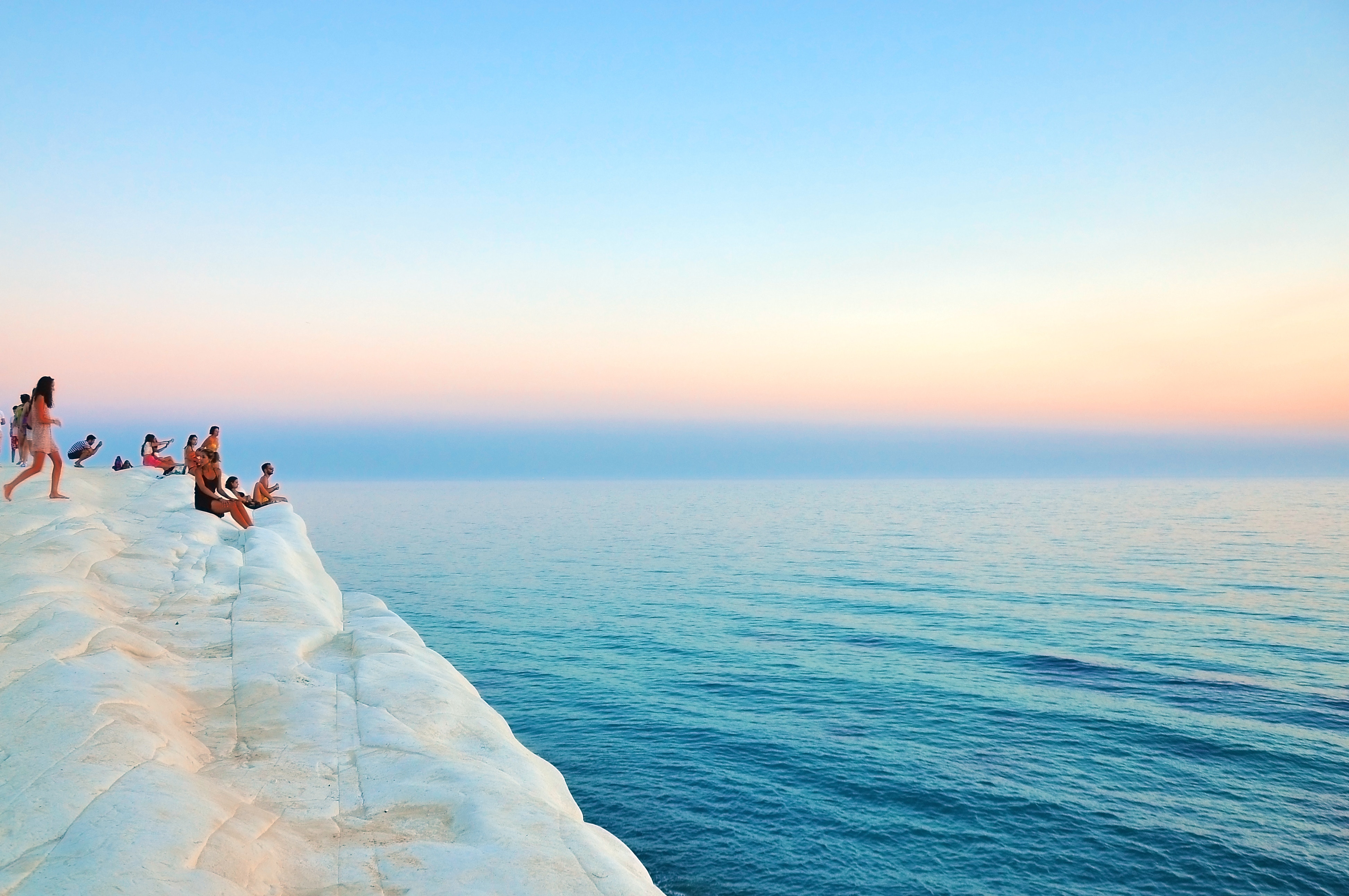 Scala Dei Turchi in Sicily, Italy 