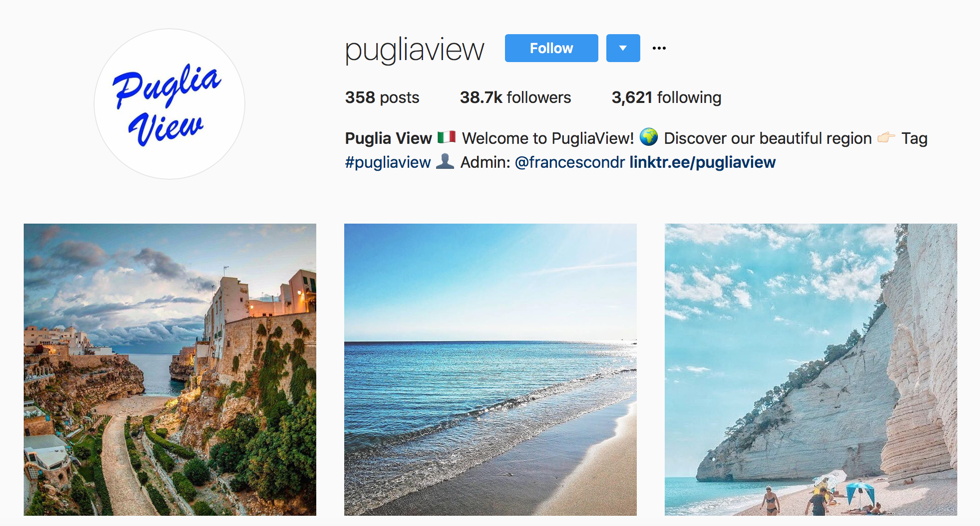 puglia view instagram