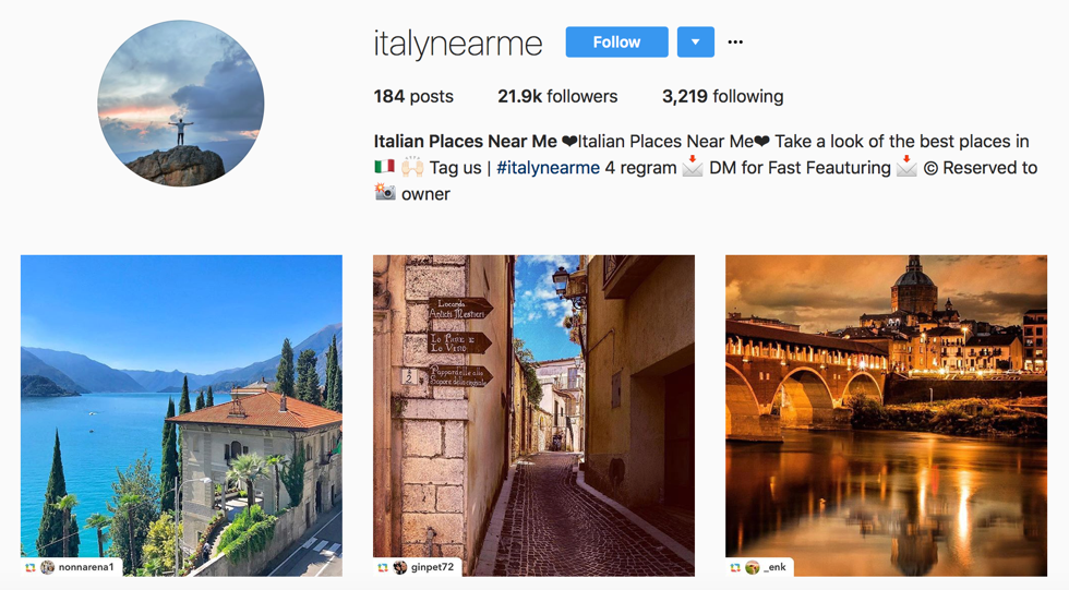 The Best Italian Travel Instagram Accounts | Essential Italy