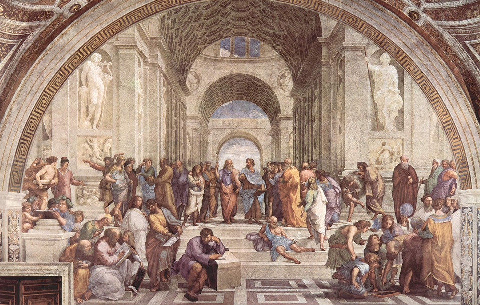 A famous painting by Raphael