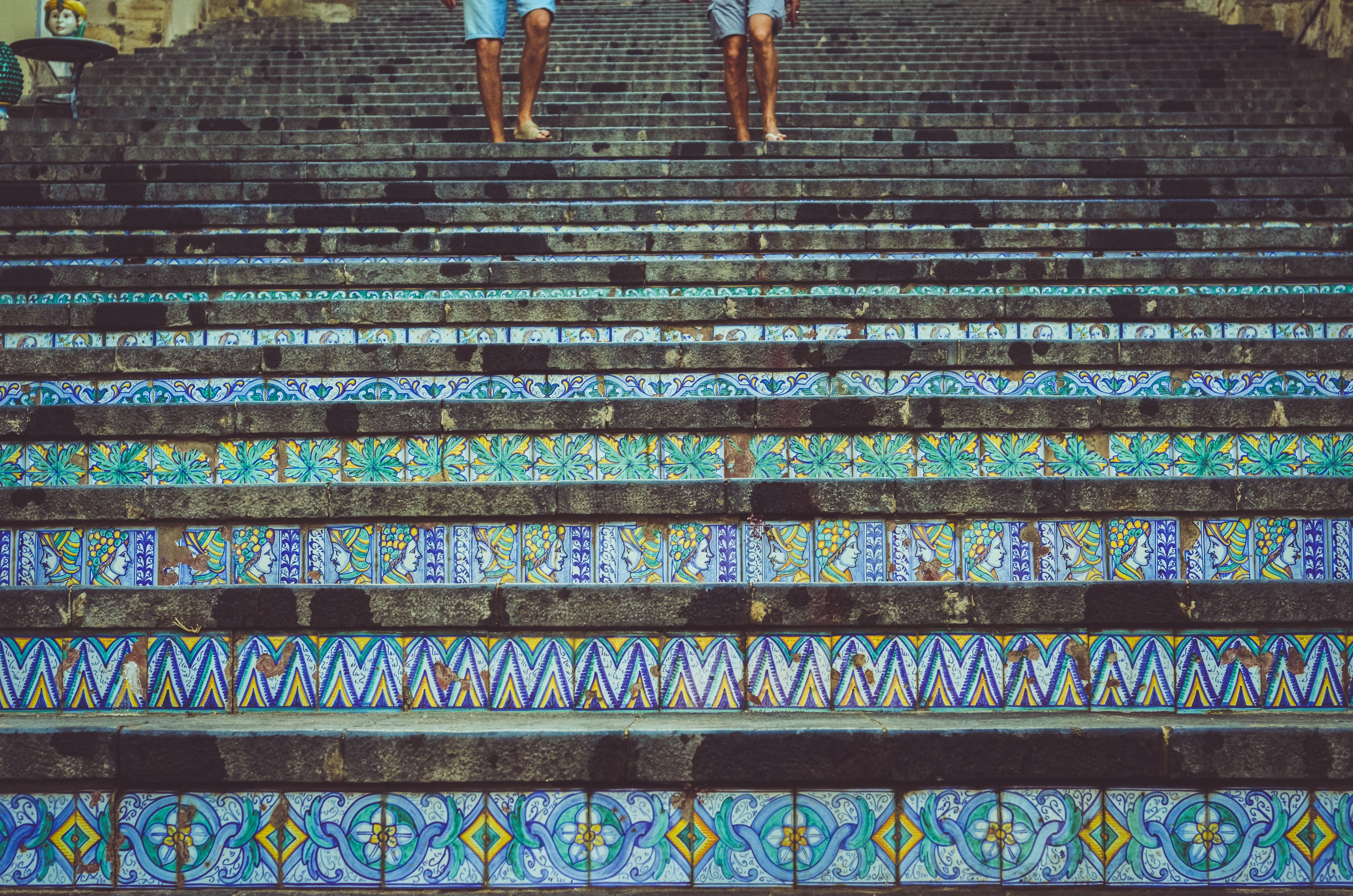 Ceramic steps in Caltagirone 