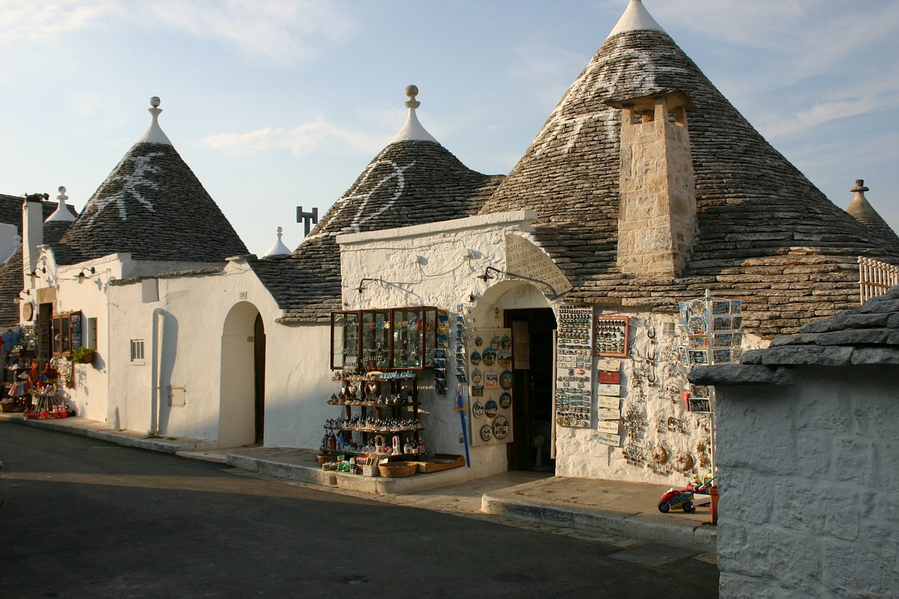 A gift shop Trulli in Alberobello