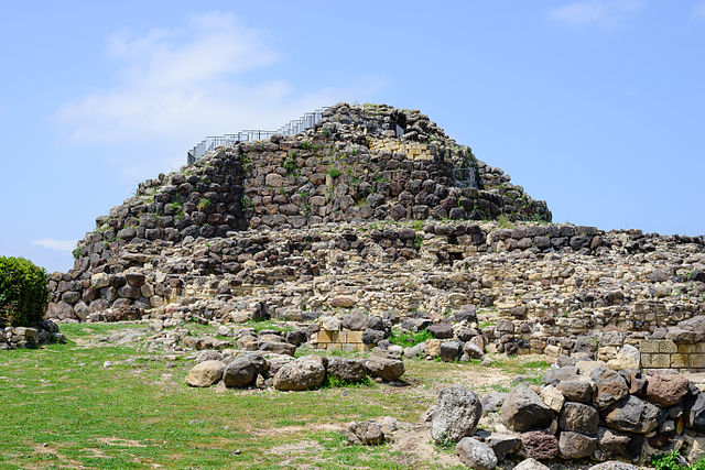 Su Nuraxi di Barumini in Sardinia, Italy