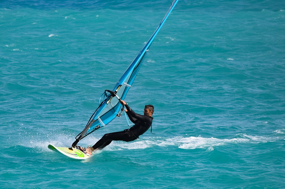 Windsurfing in Sardinia 