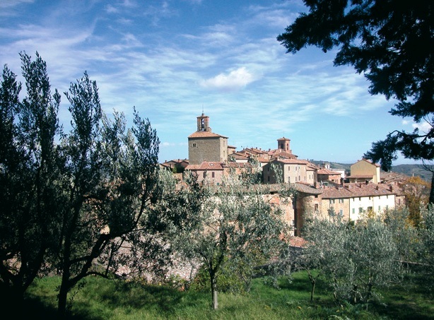 Panicale, a village in Umbria