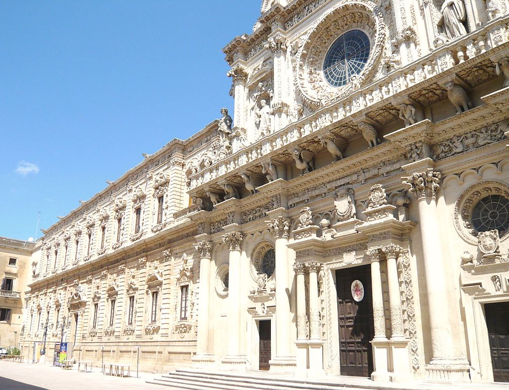 The Basilica di Santa Croce in Lecce