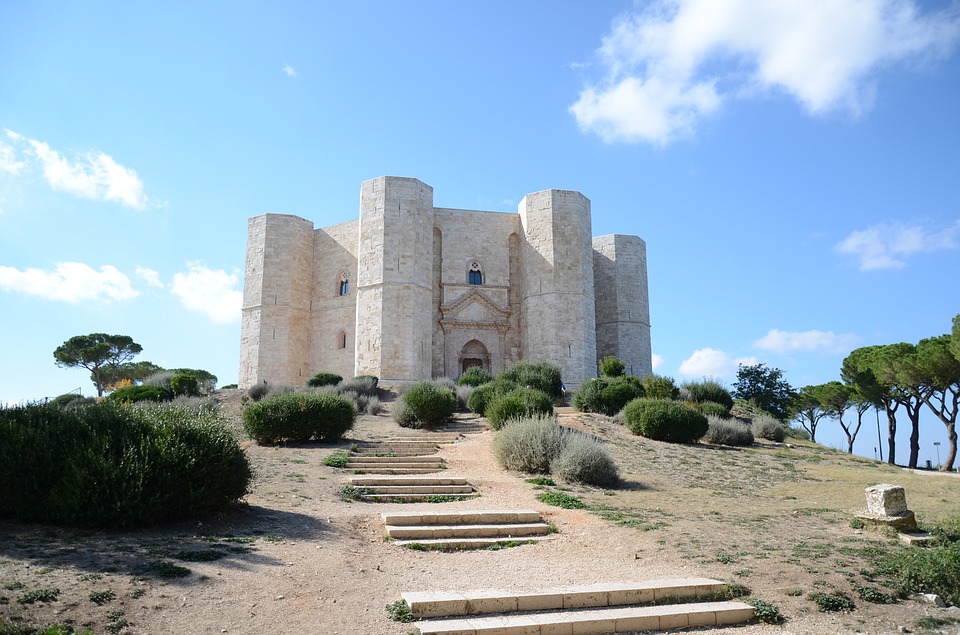 Castel Del Monte in Apulia, Italy