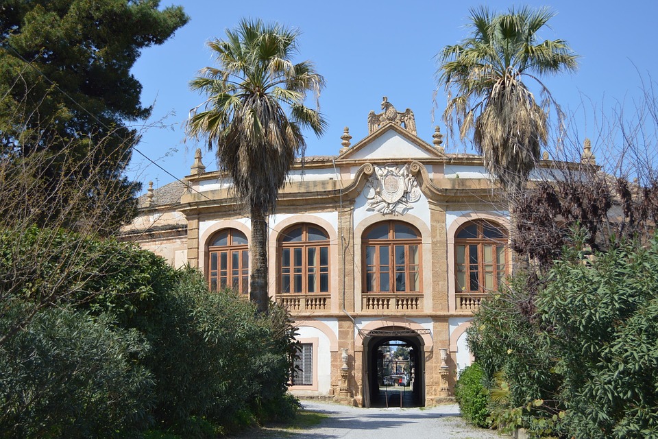 A villa in Palermo, Sicily