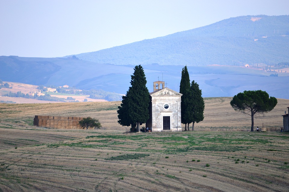 Famous chapel in Tuscany 