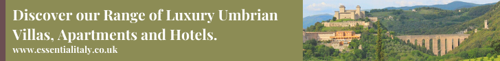 Discover our range of Umbrian villas banner