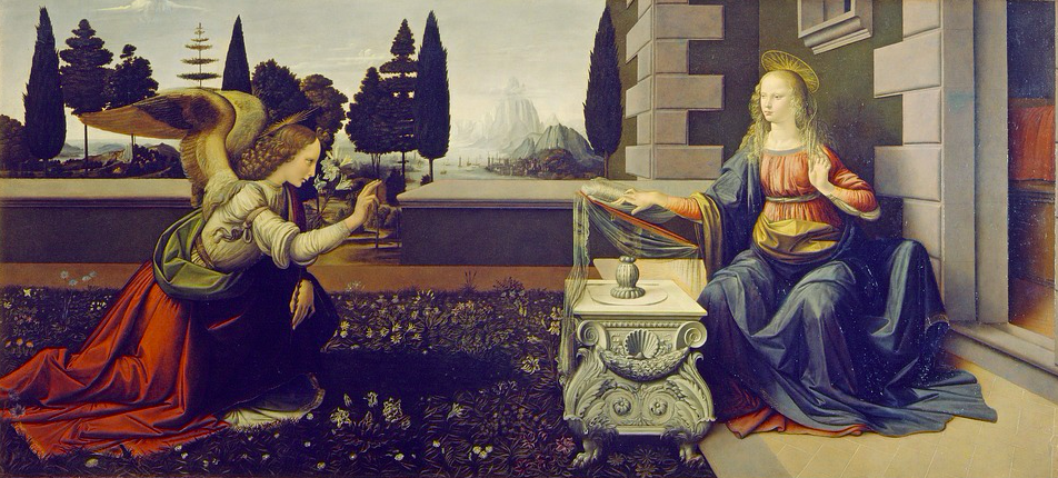 The Annunciation Painting