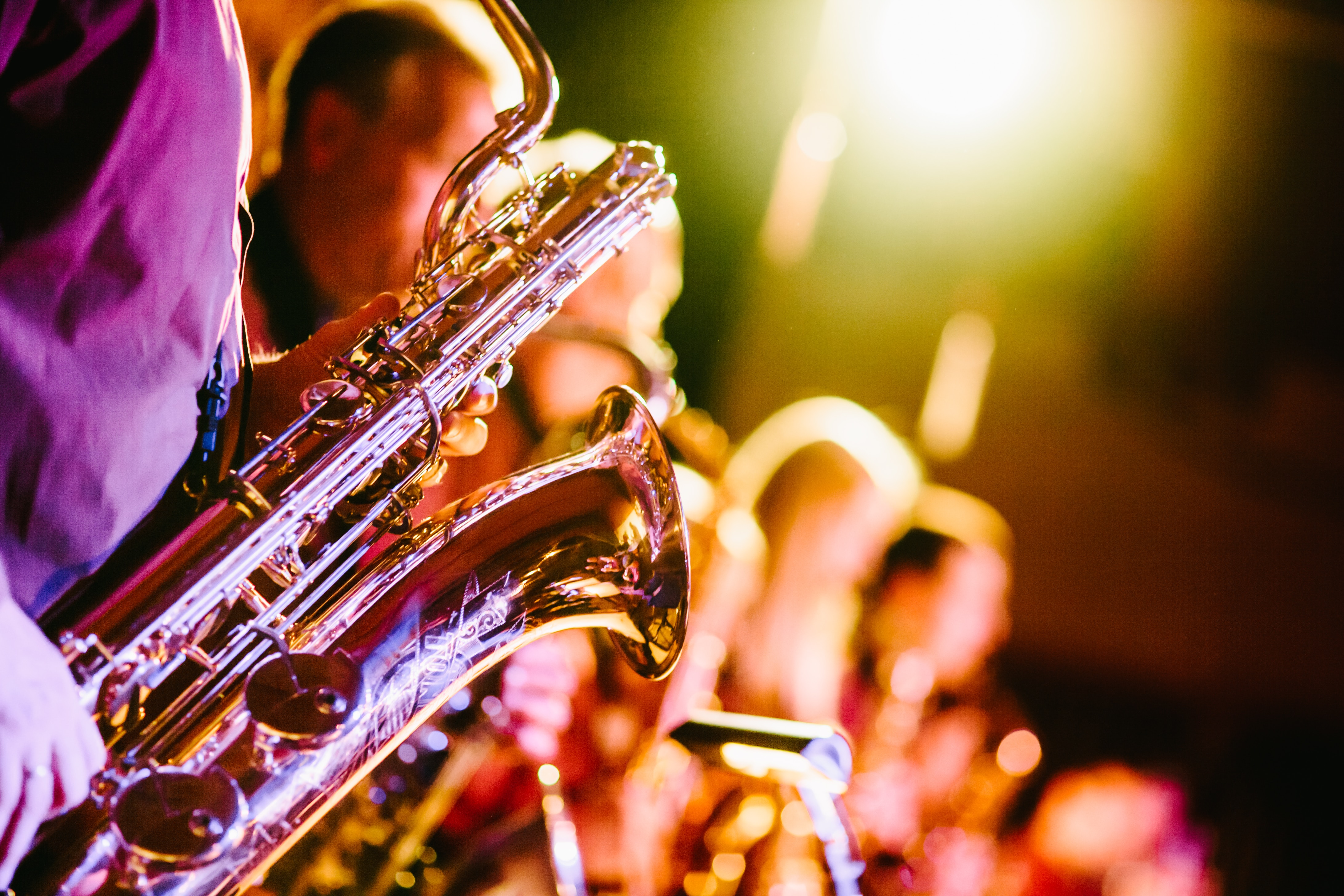 Jazz band performing 