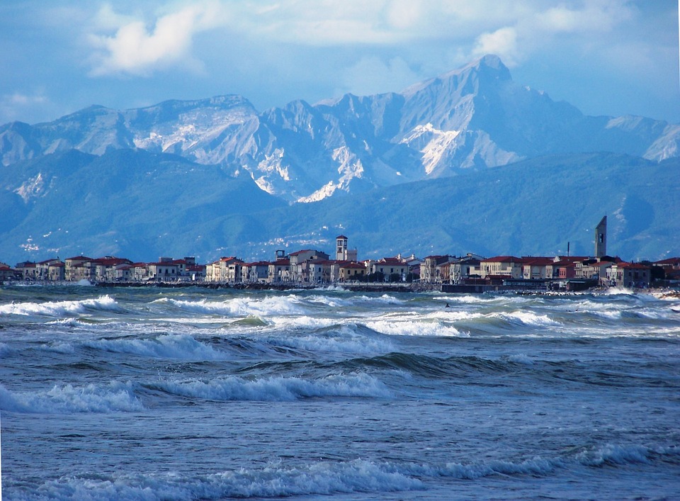 The Coast of Tirrenia in Pisa