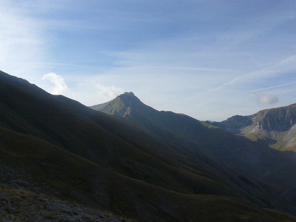 Monti Sibillini mountain in Le Marche