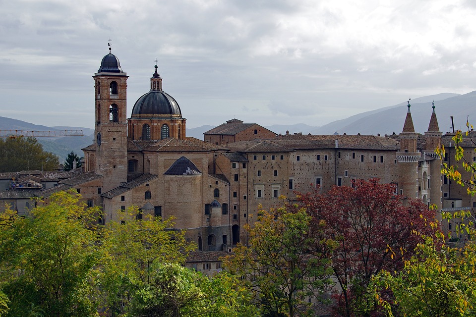 The Palazzo Ducale in Urbino, Le Marche