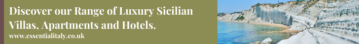 Discover our range of luxury Sicilian villas Essential Italy banner